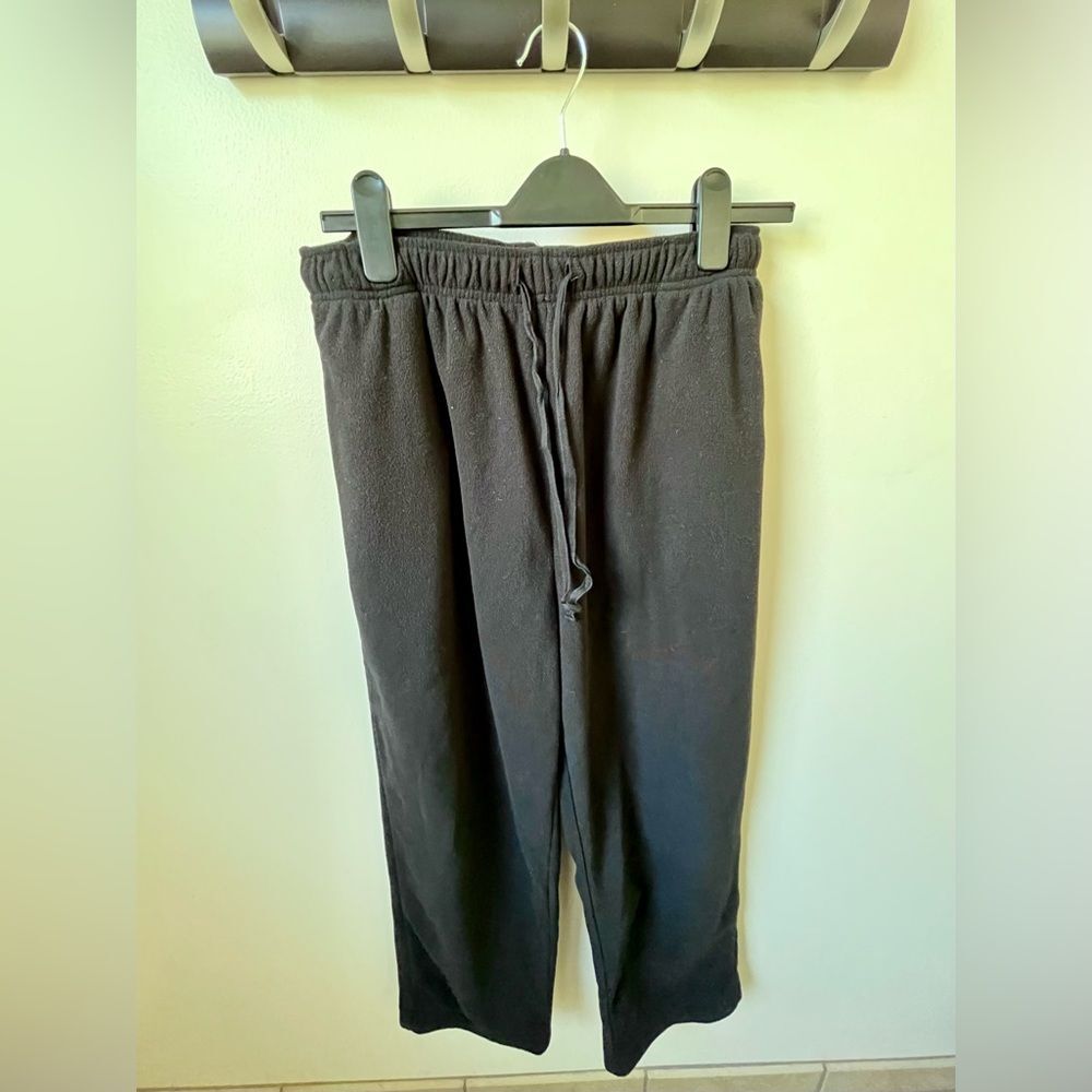 Nautica Black Fleece Joggers